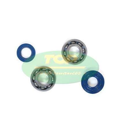 KIT RODAMIENTOS Y RETENES PEUGEOT SPEEDAKE 50 - TOP PERFORMANCES - R: KK01005