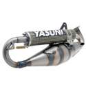 TUBO ESCAPE MINARELLI HORIZONTAL YAMAHA AEROX 50 / JOG RR 50 KEVLAR CARRERA 21 YASUNI R: TUB910CK