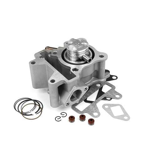 CILINDRO COMPLETO ADAPT YAMAHA AEROX / OVETTO 50CC 4TPS 3 VALVULAS - TNT - R: 030325