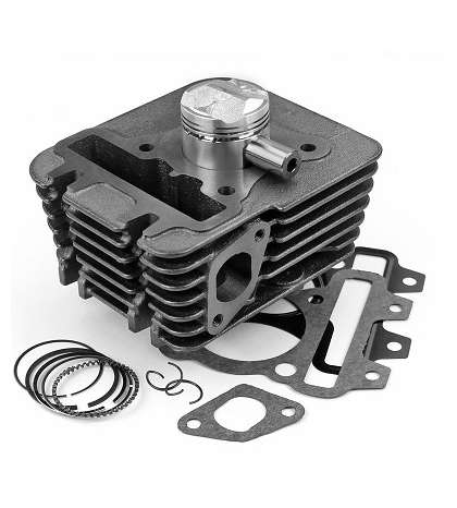CILINDRO COMPLETO PIAGGIO 50CC 4T. FLY / VESPA LX / S / SPRINT / PRIMAVERA D.39MM 4 VALVULAS - TNT - R: 030302A