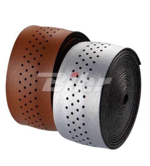 CINTA DE MANILLAR VELO MICROFIBRA AGUJEREADA PLATA R: 35612