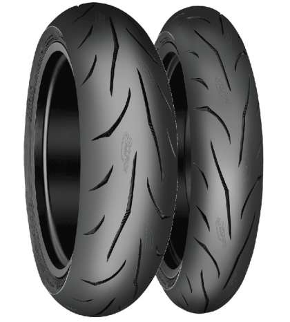 JUEGO CUBIERTAS 150-60 X 17 66W / 110-70 X 17 54W MITAS APRILIA RS 125