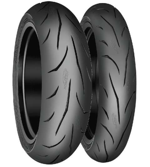 JUEGO CUBIERTAS 150-60 X 17 66W / 110-70 X 17 54W MITAS APRILIA RS 125