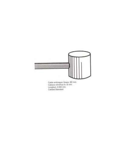 CABLE EMBRAGUE DE VESPA CALIDAD STANDART R: 167