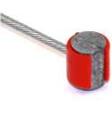 CABLE EMBRAGUE MOTO ARO ROJO ( 1,8 METROS ) R: 5.12411