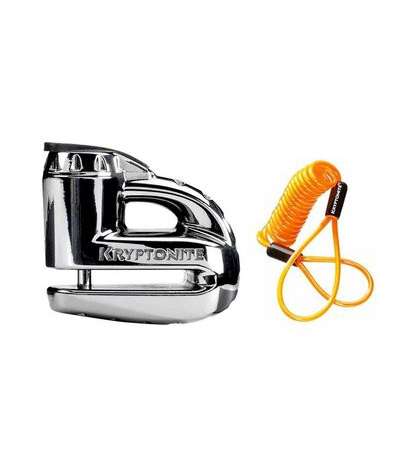 CANDADO KYPTONITE MOTO CROMO CON AVISADOR DISCO R: 6920621