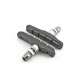 JUEGO PORTA ZAPATAS BICI DE BTT WTP VBRAKE A TORNILLO MONOBLOC NEGRO (V701A) R: V700001A