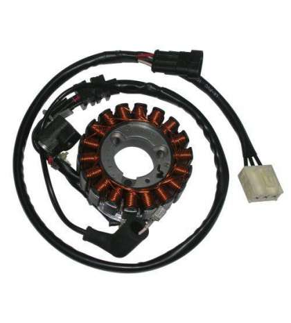 STATOR TRIFASE 18 POLOS 12V 350W (MOTOR PIAGGIO "QUASAR" 125/300 4T INYECCIÓN) R: 04168005
