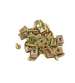 BOLSA 20 TORNILLO M5x15 + 20 GRAPAS DE CARROCERIA R: 170900A