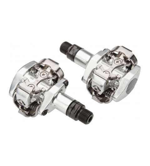 JUEGO PEDALES MTB 505 PLATA SHIMANO R: PDM505S