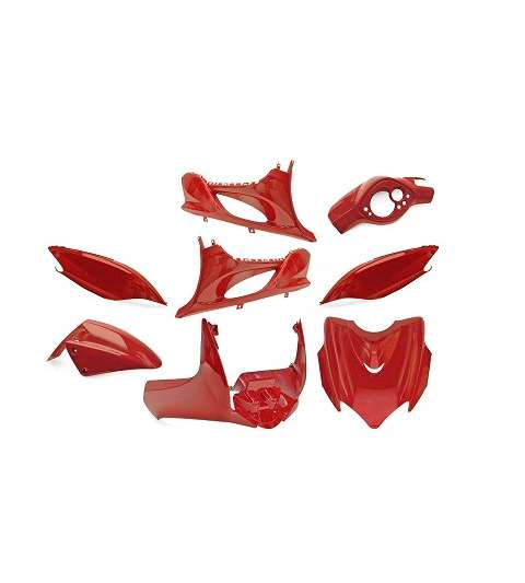 KIT DE 9 PIEZAS DE CARENADO YAMAHA JOR R /RR ROJO R: 366868