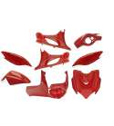 KIT ( 9 PIEZAS DE CARENADO ) YAMAHA JOG R /RR 50 ROJO R: 366868