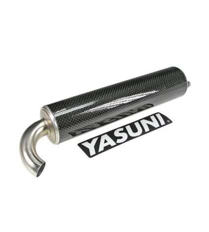SILENCIADOR YASUNI R/C16-20-21, INCLUYE JUNTA TORICA, CARBONO R: SIL042R