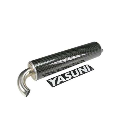 SILENCIADOR YASUNI R/C16-20-21, INCLUYE JUNTA TORICA, CARBONO R: SIL042R