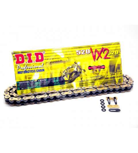 CADENA 520 VX2 ( G&B ) X 114 R D.I.D. R: 28031147Z