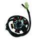STATOR 6 POLOS 12V 100W SYM 125/150 4T - KOKUSAN - R: 04128057