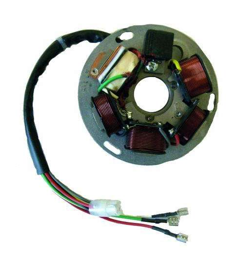 STATOR 6 POLOS VESPA 125/150 CON ARRANQUE ELÉCTRICO - SGR - R: 04164370