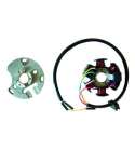 STATOR 6 POLOS 12V 85 W DERBI/PIAGGIO 50 6 MARCHAS CON ARRANQUE ELÉCTRICO KOKUSAN R: 04168036
