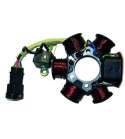 STATOR 6 POLOS 12 V 90W MOTOR PIAGGIO 2T CATALIZADO ZIP 50 / NRG 50 / FLY 50 KOKUSAN R: 04168081