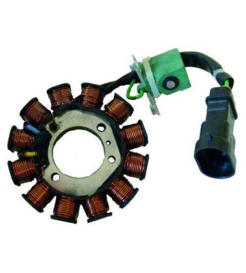 STATOR 12 POLOS 12V 120W APRILIA SCARABEO 4T 50, PIAGGIO FLY 50 4T - SGR - R: 04168011