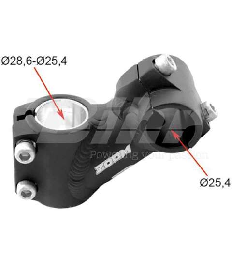 POTENCIA A-HEAD LARGO 70 NEGRA ABR R: 8508