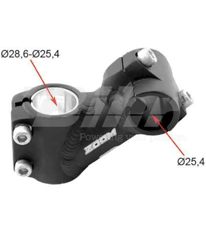 POTENCIA A-HEAD LARGO 110 NEGRA ABR R: 8509