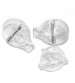 KIT VISERA ( 3 PIEZAS ) CASCOS CROSS NOEND R: 441869Y