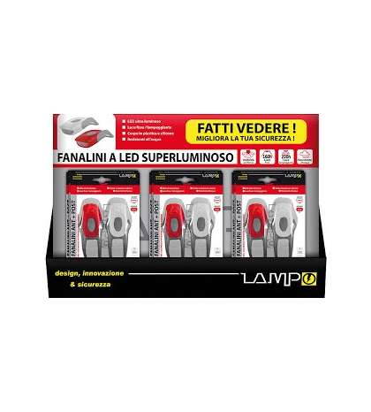 KIT DE LUCES DELANTERA + TRASERA LAMPO R: 30 411 0185