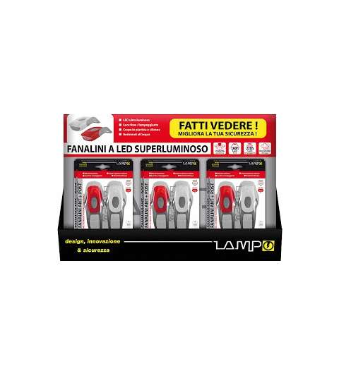 KIT DE LUCES DELANTERA + TRASERA LAMPO R: 30 411 0185