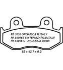 JUEGO PASTILLAS FRENO HONDA LEAD 100, DYLAN 125 R: PA 3055