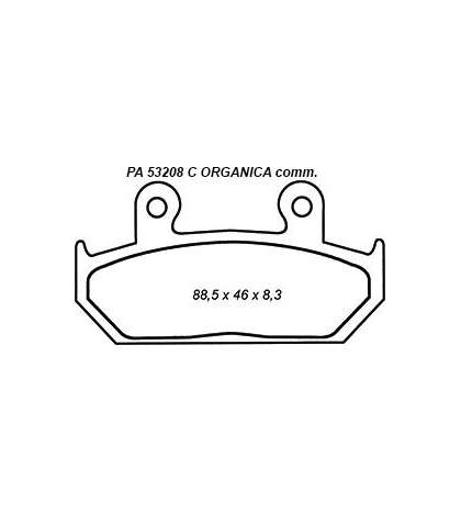 JUEGO PASTILLAS FRENO DELANTERAS HONDA CB 250 R: PA 53208 C