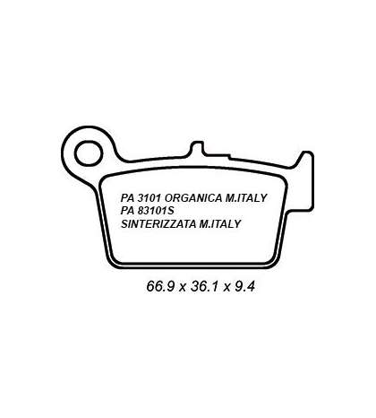 JUEGO PASTILLAS FRENO SUZUKI RM 250 R: PA 3101