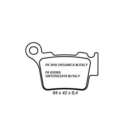 JUEGO PASTLLAS FRENO KTM 250 R: PA 3056