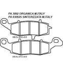 JUUEGO PASTILLAS FRENO SUZUKI INTRUDER 1500 R: PA 3092