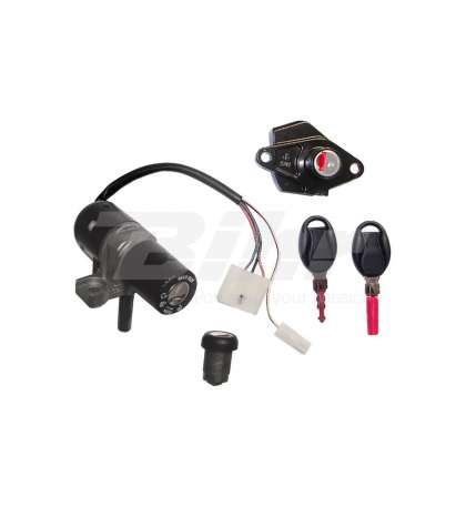 JUEGO DE CERRADURAS APRILIA SR R FACTORY 50 R: 9129