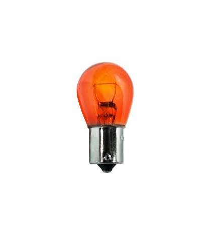 LAMPARA STOP 12 V. 21 W. BA15S AMBAR AMOLUX R: 142A