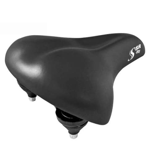 SILLIN BICI SAN REMO CON MUELLES ERGONÓMICO NEGRO R: 44 260 0231