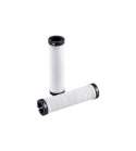 JUEGO DE PUÑOS BLANCOS RIM LOCK GOMA/ALUMINIO NEGRO R: I166X21