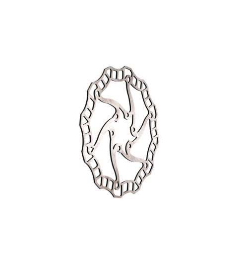DISCO DE FRENO ASHIMA 160 MM PLATA ARO 08 R: I464X00