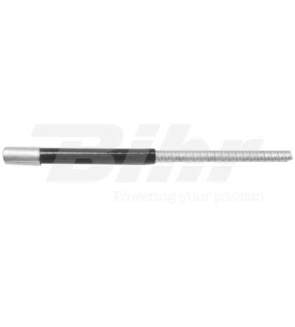 METRO FUNDA DE CABLE ACERO LAMINADO 5 MM. NEGRO R: 225