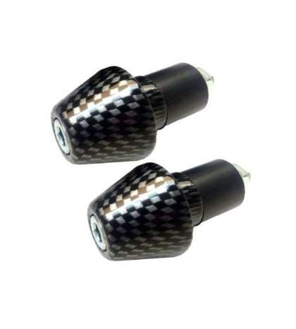 JUEGO CONTRAPESAS MANILLAR SIMIL CARBONO 17,5 mm. R: 656 CF