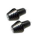 JUEGO CONTRAPESAS MANILLAR SIMIL CARBONO 17,5 mm. R: 656 CF
