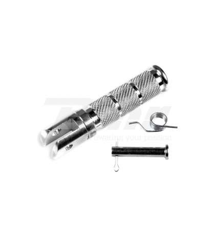 JUEGO REPOSAPIES SCOOTER REDONDO PLATA R: 601 PL