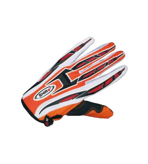 PAR GUANTES CROSS TM MX 1 NARANJA SHIRO R: 488 21