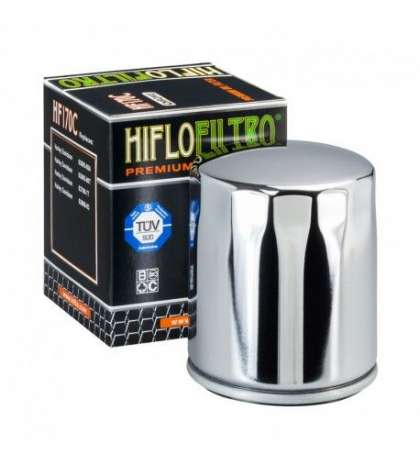 FILTRO DE ACEITE HARLEY DAVIDSON CROMADO HIFLOFILTRO R: HF170C
