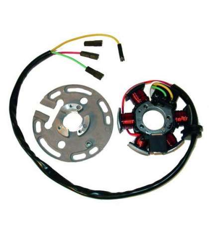 STATOR 6 POLOS 12V 100W MINARELLI AM6 KOKUSAN R: 04128029