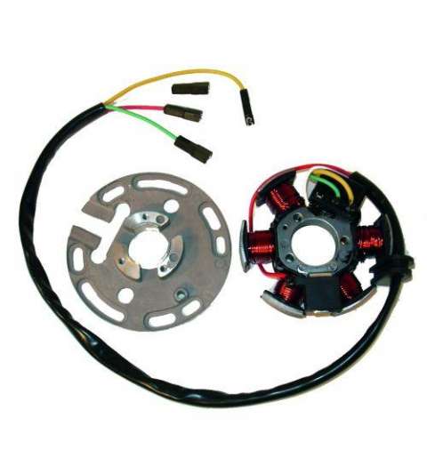 STATOR 6 POLOS 12V 100W MINARELLI AM6 KOKUSAN R: 04128029