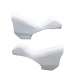 PAR DE GOMAS 105 SHIMANO 5700 BLANCO R: Y6TH98130