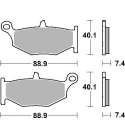 JUEGO PASTILLAS SUZUKI GSX R 1000 " SINTER " SBS R: P833LS