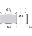 JUEGO PASTILLAS SUZUKI GSF BANDINT 650 SBS R: P765HF